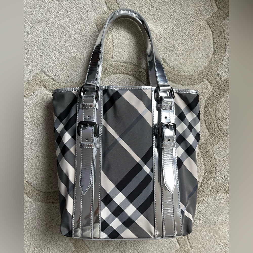 Neo Vintage Burberry Nova Check tote